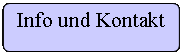 Flussdiagramm: Alternativer Prozess: Info und Kontakt